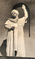 Scene from the  “Star of Ulugbek”. with Sh. Burkhanov as Ulugbek. 1965