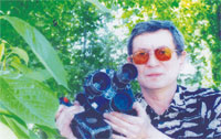 Cameraman Valeriy Allemyarov. 2005 